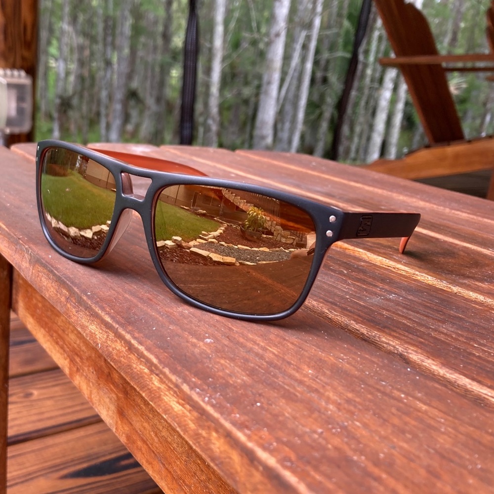 Skeleton Optics KNOX #002 NP Two Tone Black/Orange